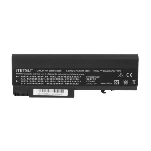 Bateria Mitsu BC/HP-6530BH (HP 6600 mAh 73 Wh)