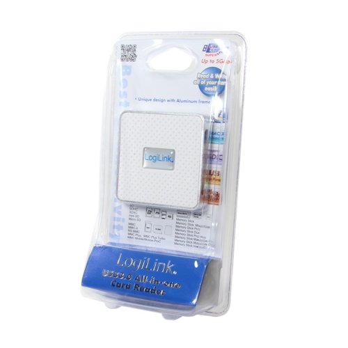 LogiLink Czytnik kart pamięci USB3.0 All-in-one