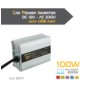 Whitenergy Bateria Car Inverter DC 12V-AC 230V 100W+USB