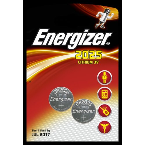 Energizer Bateria CR2025 /2 szt. blister