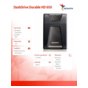 Adata DashDrive Durable HD650 4TB 2.5'' USB3.1 Czarny