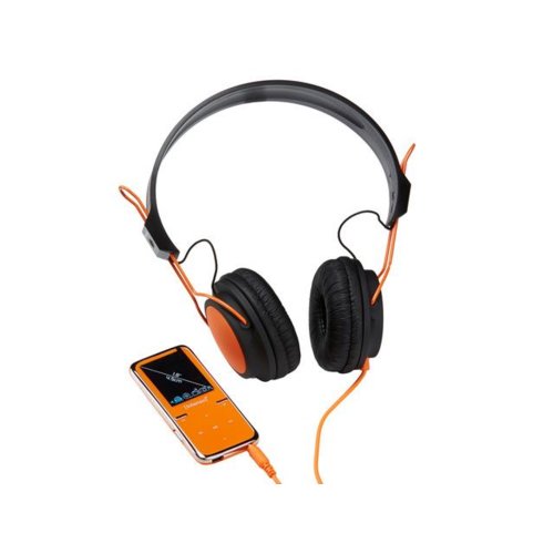 Odtwarzacz MP4 Intenso 8GB Scooter LCD1.8" pomarańczowy + słuchawki