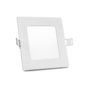 Maclean Panel LED sufitowy podtynkowy slim 6W Cold white 5500-6500K Led4U LD152C 120*120*H20mm