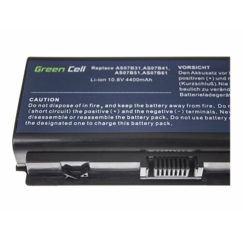 Bateria Green Cell do Acer Aspire 5520 AS07B31 AS07B32 6 cell 11,1V
