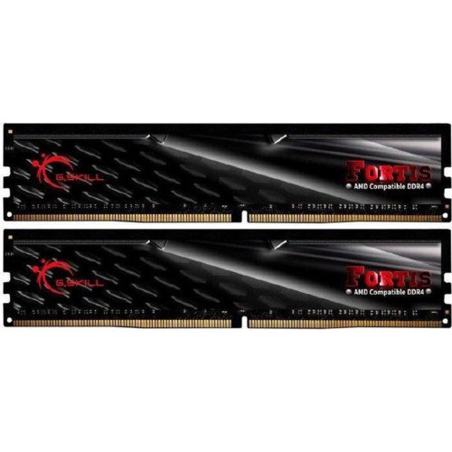 Pamięć DDR4 G.SKILL Fortis 32GB (2x16GB) 2400MHz CL15 1.2V Black for AMD Ryzen