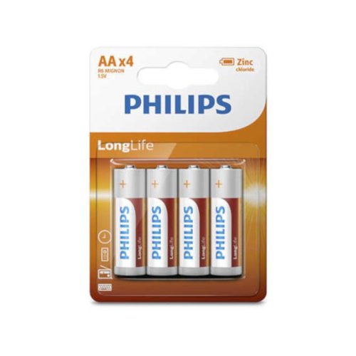 Bateria Philips R6L4B/10 LONGLIFE 4szt