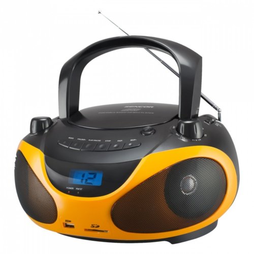 Sencor Przenośny radioodtwarzacz CD, odtwarza CD/CDr/CDRW/MP3/USB/SD