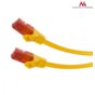 Maclean Kabel patchcord cat6 0,5m żółty MCTV-300Y