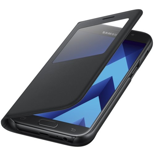 Etui Samsung S View Standing  Cover do Galaxy A5 (2017) Black EF-CA520PBEGWW
