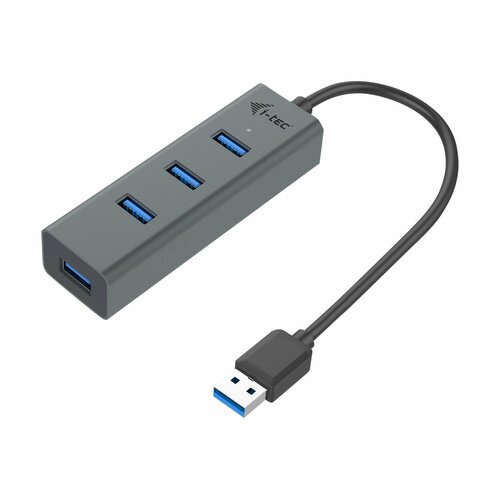 i-tec USB 3.0 Metal 4-portowy pasywny HUB USB, 4x port USB 3.0