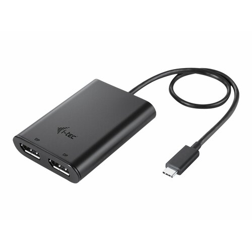 i-tec USB-C dual Display Port Video Adapter 2x Display Ports 4K Ultra HD kompatybilny Thunderbolt3