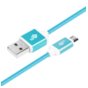 TB Kabel USB-Micro USB 1.5 m błękitny sznurek