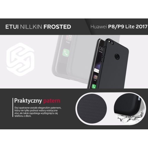 Nillkin Etui Frosted Huawei P8/P9 Lite 2017 Black