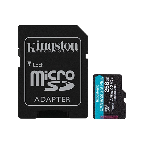 Karta pamięci Kingston microSDXC Canvas Go Plus 256GB + adapter