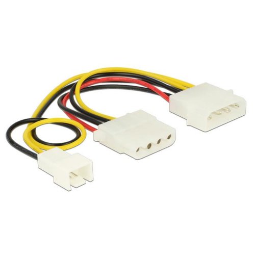 Kabel rozdzielacz zasilania 2XHDD/3 pin DELOCK