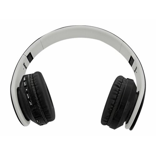 Qoltec Słuchawki bezprzewodowe BT nauszne z mikrofonem | Czarne