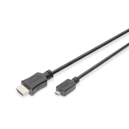 Kabel micro HDMI Highspeed Eth. 1.4  Full HD Typ D/A, M/M 2m