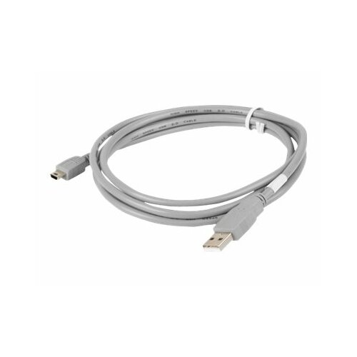 LANBERG Kabel USB 2.0 mini AM-BM5P 1.8M szary (CANON)