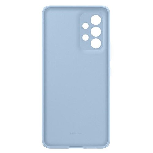 Etui Samsung Silicone Cover do Galaxy A53 Niebieski