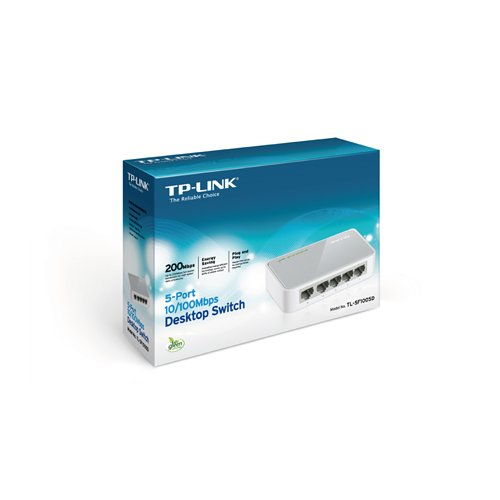 TP-Link Przełšcznik TL-SF1005D 5xTP 10/100Mbps switch
