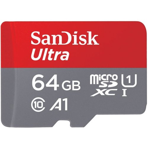 SANDISK microSDXC 64GB ULTRA 98MB/s C/10 UHS-I+adap