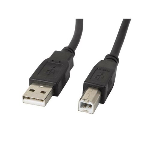 Kabel LANBERG USB-A M USB-B M 2.0 1m