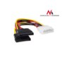 Maclean Kabel adapter zasilania Molex 2xSATA MCTV-632