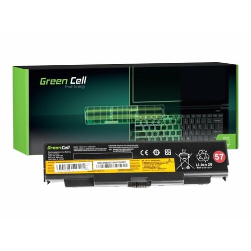 Bateria Green Cell do Lenovo ThinkPad T440P T540P W540 W541 L540 6 cell 11.1V