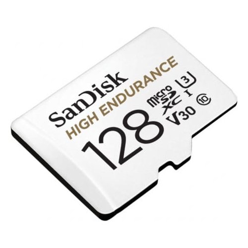 Karta pamięci MicroSDXC SanDisk High Endurance 128GB 100/40 MB/s + Adapter