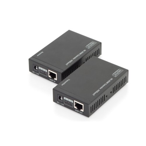 Przedłużacz/extender DIGITUS DS-55500 HDMI HDBaseT do 70m po Cat.5, IR, UHD