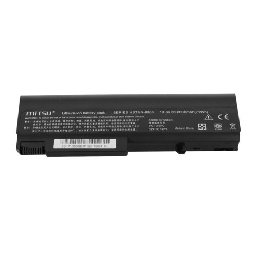 Bateria Mitsu BC/HP-6530BH (HP 6600 mAh 73 Wh)
