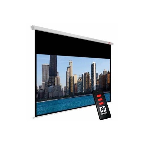 AVTek Ekran elektryczny Video Electric 200, 4:3, 195 x 146.2 cm, powierzchnia biała, matowa