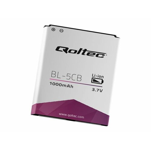 Bateria Qoltec do Nokia 1616 1800 BL-5CB, 1000mAh