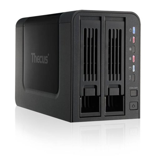 Thecus NAS (2xkieszeń) N2310 SATA 800MHz, 512MB DDR3, 1xGbE,     USB 3.0