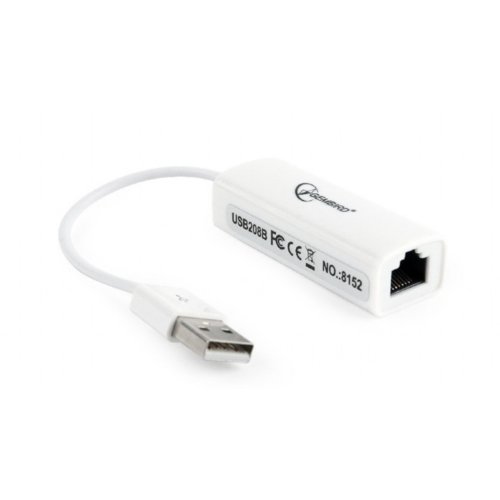 GEMBIRD KARTA SIECIOWA USB 2.0 -> RJ45 NA KABLU