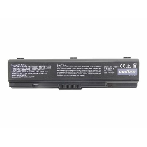 Qoltec Bateria do Toshiba PA3534U PA3535U, 5200mAh, 10.8-11.1V