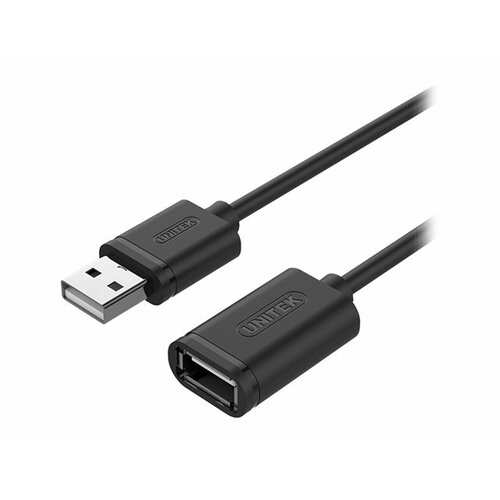 Kabel przedłużacz Unitek Y-c418GBK USB 2.0, AM-AF, 5m