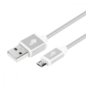 TB Kabel USB-Micro USB 1.5 m srebrny sznurek