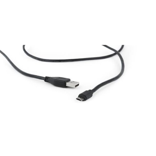 Kabel USB Gembird micro AM-BM USB 2.0 czarny 1.8m