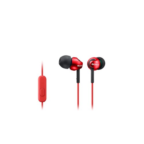Słuchawki douszne Sony MDR-EX110APR Czerwone