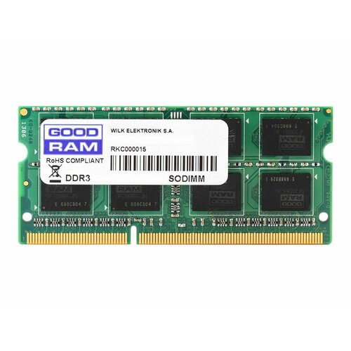 Pamięć DDR3 GOODRAM SODIMM 4GB 1600MHz CL11 512x8 Lov Voltage 1,35V