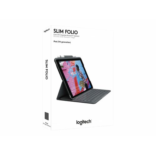 Etui z klawiaturą Logitech Slim Folio iPad 10.2" (7/8/9. gen)