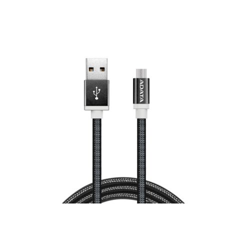 Kabel USB - micro USB Adata AMUCAL-100CMK-CBK 1 m Czarny