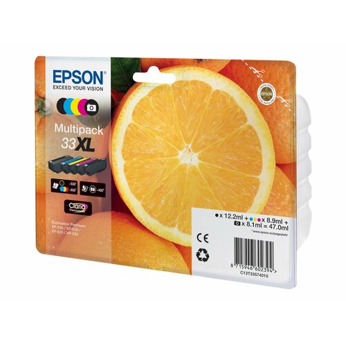 EPSON Multipack Oranges not alarmed