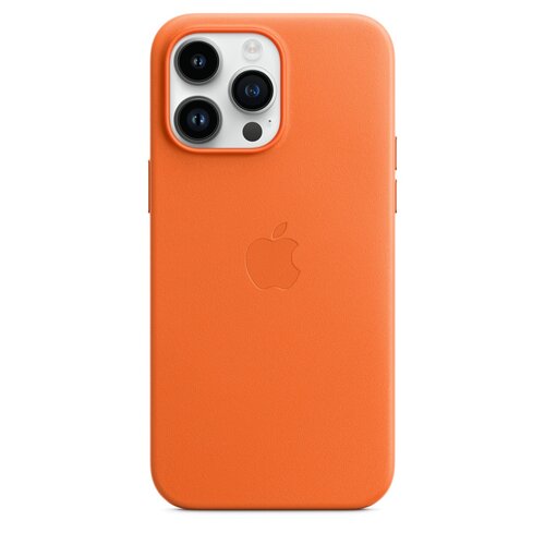 Skórzane etui do iPhone 14 Pro Max Apple Pomarańczowy