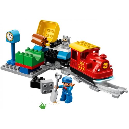 Klocki Lego Duplo Pociąg parowy 10874 2-5 lat