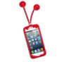 Etui z przyssawkami SBS Boing do telefonu iPhone 5, czerwone TEBOINGIP5R