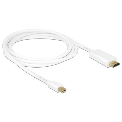 Kabel mini Displayport 1.1M -> HDMI-A M 2M Gold Delock