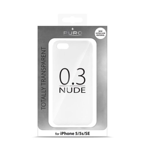 PURO 0.3 Nude - Etui iPhone 5/5s/SE (przezroczysty)