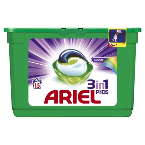 Ariel 3in1 Pods Color kapsułki do koloru 15 szt